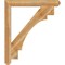 Ekena Millwork Merced Craftsman Rough Sawn Bracket, Western Red Cedar, 4"W x 36"D x 42"H BKT04X36X42MRC04RWR - alternate 3